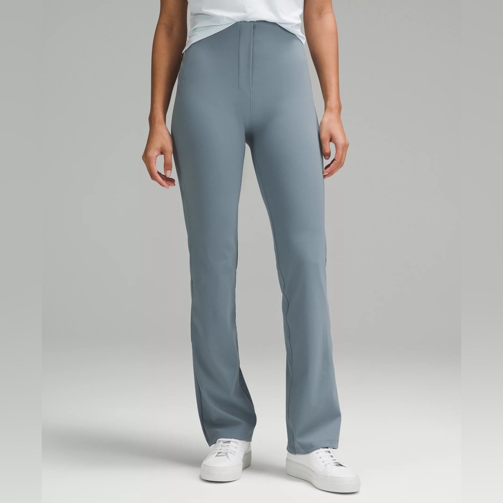 lululemon Smooth Fit Pull-On High-Rise Pant Regular -Belgian Blue -Size 12- UEC